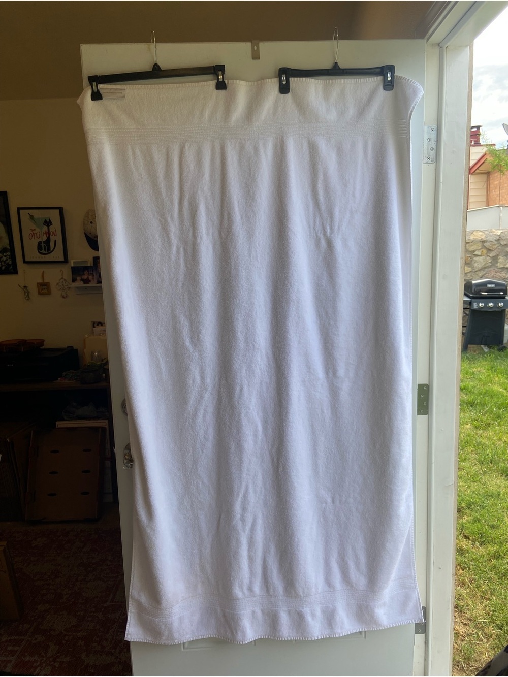 Restoration Hardware bath sheet
